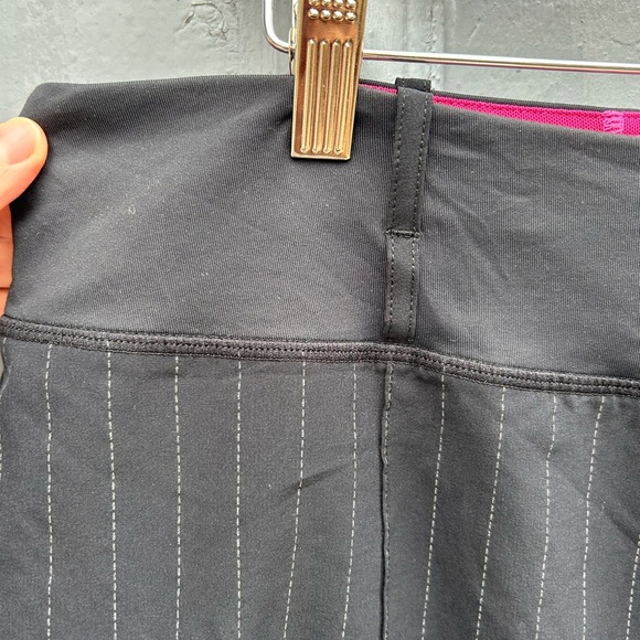 Lululemon Vintage Pinstriped Shorts, size 12 - Picture 3 of 8